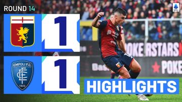 GENOA-EMPOLI 1-1 | HIGHLIGHTS | Malinovskyi’s banger not enough for Genoa | Serie A 2023/24