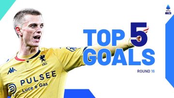 Gudmundsson pegs back Juventus | Top 5 Goals by crypto.com | Round 16 | Serie A 2023/24