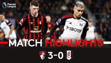 HIGHLIGHTS | Bournemouth 3-0 Fulham | Boxing Day Defeat