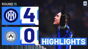INTER-UDINESE 4-0 | HIGHLIGHTS | Lautaro continues scoring streak | Serie A 2023/24
