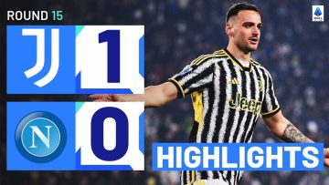 JUVENTUS-NAPOLI 1-0 | HIGHLIGHTS | Gatti header sinks Napoli | Serie A 2023/24
