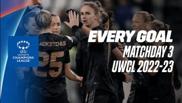 MIEDEMA OFF THE MARK | Every Goal From Matchday 3 Of The UEFA Womens Champions League