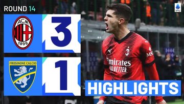 MILAN-FROSINONE 3-1 | HIGHLIGHTS | Maignan-Pulisic linkup secures home win | Serie A 2023/24