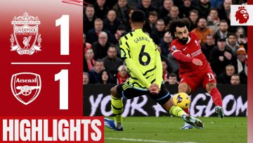 Mo Salah Scores in Premier League Draw | Liverpool 1-1 Arsenal | Highlights