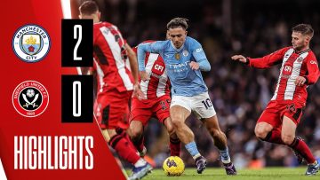 Rodri & Alvarez Goals Down Blades | Manchester City 2-0 Sheffield United | Premier League highlights