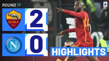 ROMA-NAPOLI 2-0 | HIGHLIGHTS | Lukaku sinks champions at the Olimpico | Serie A 2023/24
