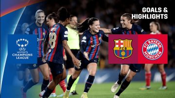 SECOND HALF SALVO | Barcelona vs. Bayern Munich Highlights (UEFA Womens Champions League 2022-23)