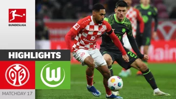 1. FSV Mainz 05 – VfL Wolfsburg 1-1 | Highlights | Matchday 17 – Bundesliga 2023/24