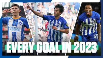 ALL 105 GOALS from 2023 | Brighton & Hove Albion 🔵⚪️