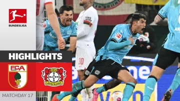 Buzzer beater for Leverkusen! | FC Augsburg – Bayer 04 Leverkusen 0-1 | Highlights | MD 17 – 23/24