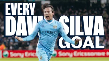 EVERY DAVID SILVA GOAL | All 77 goals he scored for Man City!