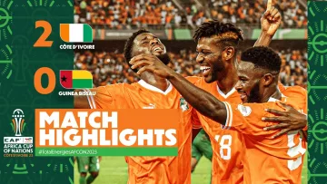 HIGHLIGHTS | Côte dIvoire 🆚 Guinea-Bissau  #TotalEnergiesAFCON2023 – MD1 Group A