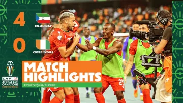 HIGHLIGHTS | Equatorial Guinea 🆚 Côte dIvoire #TotalEnergiesAFCON2023 – MD3 Group A