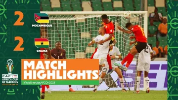 HIGHLIGHTS | Mozambique 🆚 Ghana  #TotalEnergiesAFCON2023 – MD3 Group B