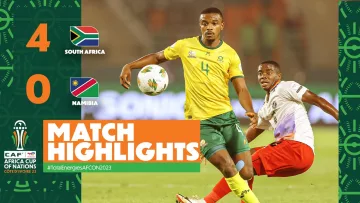 HIGHLIGHTS | South Africa 🆚 Namibia #TotalEnergiesAFCON2023 – MD2 Group E