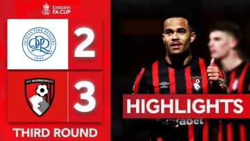 Kluivert Completes Bournemouth Fightback! | QPR 2-3 Bournemouth | Highlights | Emirates FA Cup 23-24