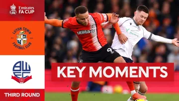 Luton Town v Bolton Wanderers| Key Moments | Third Round | Emirates FA Cup 2023-24
