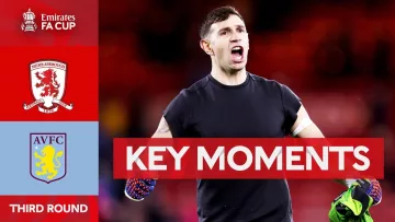 Middlesbrough v Aston Villa | Key Moments | Third Round | Emirates FA Cup 2023-24