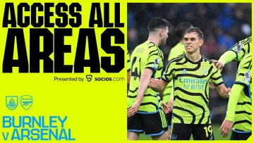 ACCESS ALL AREAS | Burnley vs Arsenal (0-5) | All the goals, angles, behind the scenes & more!