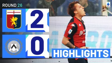 GENOA-UDINESE 2-0 | HIGHLIGHTS | Retegui fires Genoa back to winning ways | Serie A 2023/24