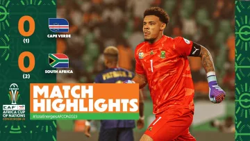 HIGHLIGHTS | Cape Verde 🆚 South Africa | #TotalEnergiesAFCON2023 – Quarter Finals