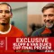 Jürgen Klopp & Virgil van Dijk Discuss Carabao Cup Final: Liverpool vs Chelsea | Exclusive Interview