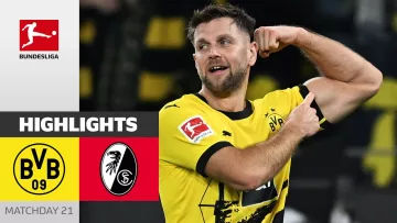 Malen & Füllkrug Secure Home Streak! | Dortmund – Freiburg | Highlights | MD 21 – Bundesliga 23/24