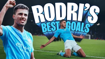 RODRIS BEST GOALS | “The best midfielder in the world” says Pep Guardiola.