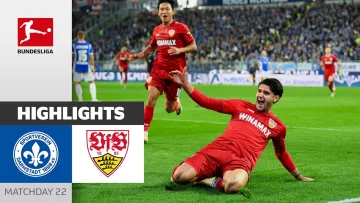 Stuttgart Defends 3rd Place | Darmstadt – Stuttgart 1-2 | Highlights | MD 22 – Bundesliga 23/24