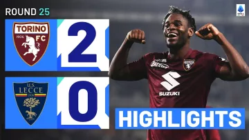 TORINO-LECCE 2-0 | HIGHLIGHTS | Zapata seals comfortable Toro win | Serie A 2023/24