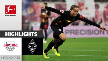 Xavi & Openda Claim Well-Deserved Leipzig Win | Leipzig – Mgladbach | Highlights | MD 22 Buli 23/24