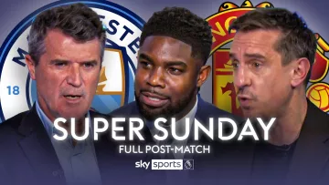 Manchester Derby FULL Super Sunday post match analysis with Keane, Richards and Neville 🍿