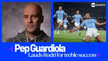 Pep Guardiola EXCLUSIVE: Manchester City Treble success not possible without underrated Rodri 🏆🩵