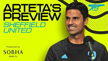 PRESS CONFERENCE | Arteta looks ahead to Sheffield United | Jesus, Tomiyasu, Partey and more | EPL
