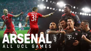 FC Bayern 🆚 Gunners | ALL Champions League Games
