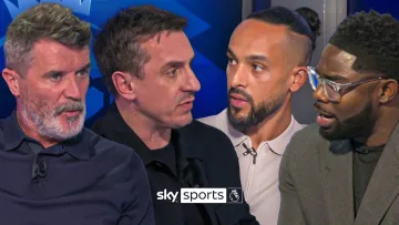 Id go with Liverpool… I need a drink! 🥲 | Keane, Neville, Walcott & Richards title predictions!