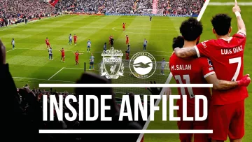 Inside Anfield: Liverpool 2-1 Brighton | The BEST behind-the-scenes view of Reds comeback