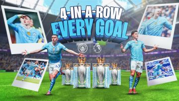 4-IN-A-ROW | Every Premier League goal from all four seasons | 20/21 to 23/24
