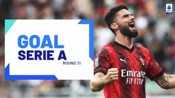 GOAL SERIE A | GIROUD’s powerful volley | Goal Collection | Round 35 | Serie A 2023/24