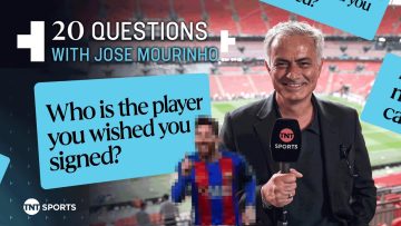 In our generation he was the best 🐐 | 20 Questions with The Special One Jose Mourinho 🤩🇵🇹