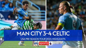 City lose seven-goal thriller in pre-season! 😲 Man City 3-4 Celtic Highlights