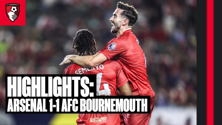 Semenyo scores as Cherries held by Arsenal | AFC Bournemouth 1-1 Arsenal